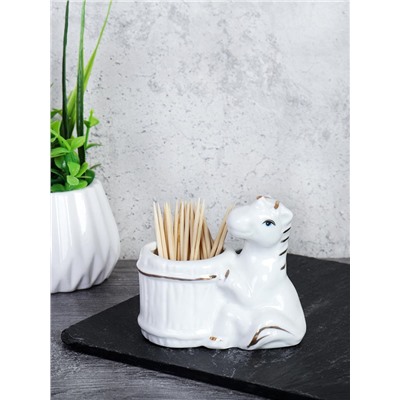 Подставка для зубочисток Лошадь 8 см / B5484 /уп 120/ Символ года 2026