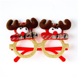 Очки карнавальные новогодние «Олень»