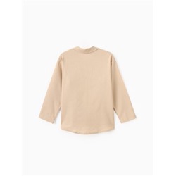 Рубашка для девочки MINAKU, бежевая, рост 128 см