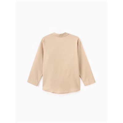 Рубашка для девочки MINAKU, бежевая, рост 128 см