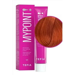 TEFIA Mypoint 8.4 Перманентная крем-краска для волос / Светлый блондин медный, 60 мл KRISTALLER, 1116935