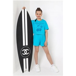 Костюм для девочки Вива-2 (Морская волна)