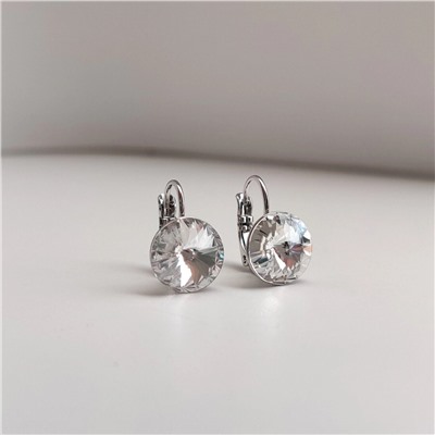 Серьги кристаллами Swarovski