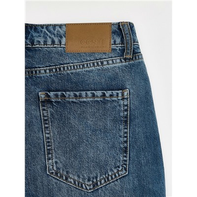Актуальная коллекция CONTE CON-842 Джинсы relaxed из eco-friendly денима с уникальной варкой по низу