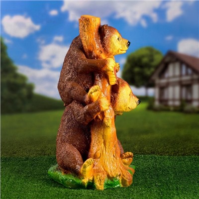 Садовая фигура из гипса «Медведи Давай дружить», 55×27×30 см