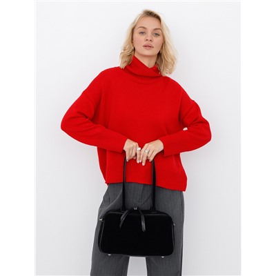 Сумка 8586F black Polina&Eiterou