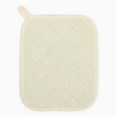 Набор подарочный «Пион»: прихватка-карман, полотенце, лопатка