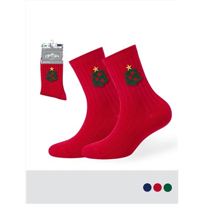 Omsa Носки OMSA kids   Calzino 21N64 с шерстью (Новый Год), WO