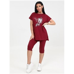 Костюм "Эпюр" (Бордовый)