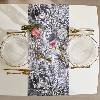 Дорожка Этель Palm leaves 40×149 см, 100% хлопок, саржа 190 г/м²