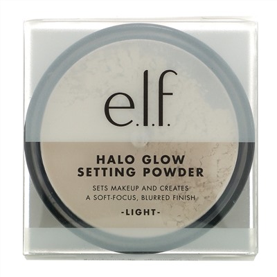 E.L.F., Halo Glow Setting Powder, Light, 0.24 oz (6.8 g)