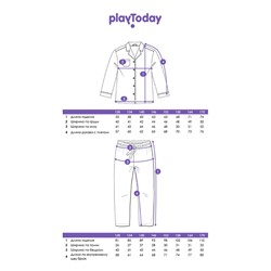 Пижама текстильная для девочек