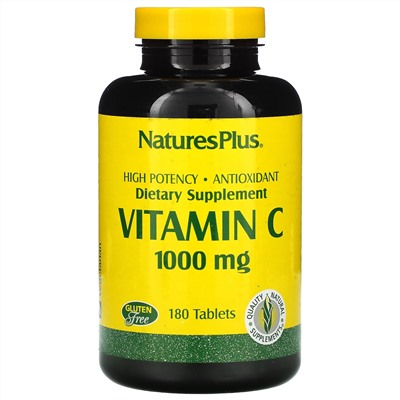 Nature's Plus, Витамин С 180 таблеток