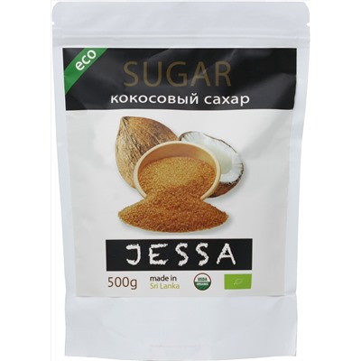JESSA. Сахар кокосовый 500 гр. мягкая упаковка