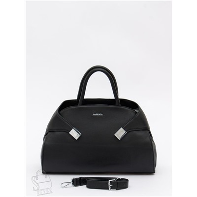 Сумка женская кожаная 98349-2P black Velina Fabbiano-Safenta  в Новосибирске