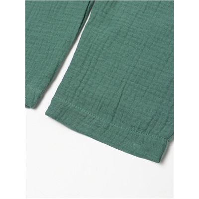 Брюки «Крошка Я. Муслин», рост 92 см, зелёные