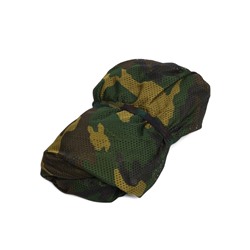 Сетка маскировочная, 4×1.5 м, одинарная, тёмно-зелёная, коричневая