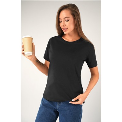 Женская базовая хлопковая футболка Happyfox