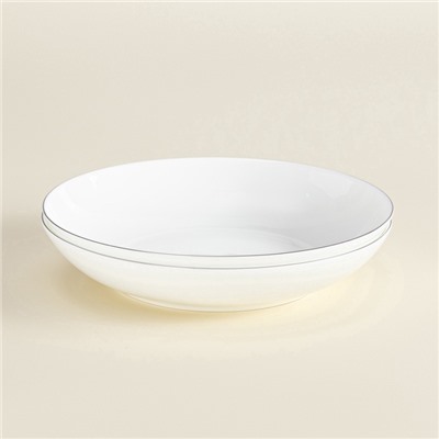 УЦЕНКА Набор тарелок глубоких SL Home «Каскарон» 2 шт., d=20 см, 20.5×20.5×4 см