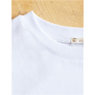 Футболка оверсайз с принтом из премиального 100% хлопка