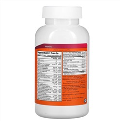 Now Foods, мягкие таблетки с жидкими мультивитаминами, 180 мягких таблеток