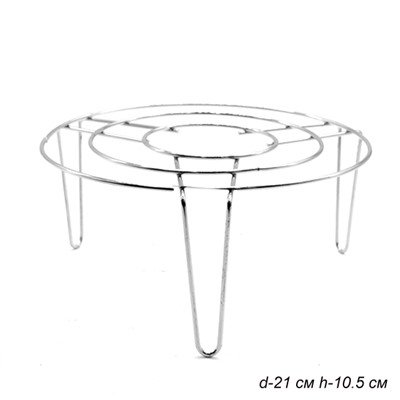 Подставка под горячее 21х10,5 см металл / LF-008 /уп 200/0.136