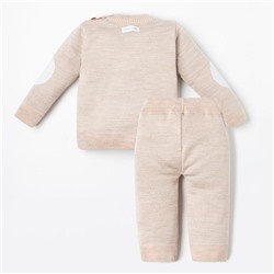 Костюм детский новогодний (джемпер, брюки) «Крошка Я» New Year, рост 68-74 см