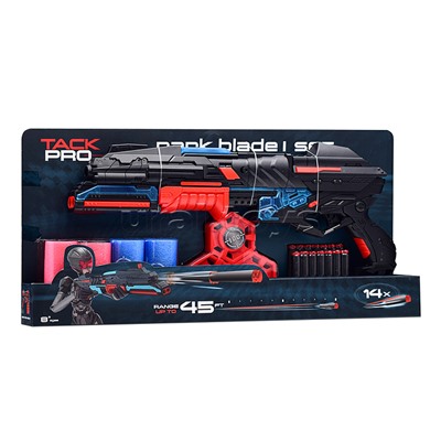 Бластер "Победитель" с мягкими пулями, в коробке