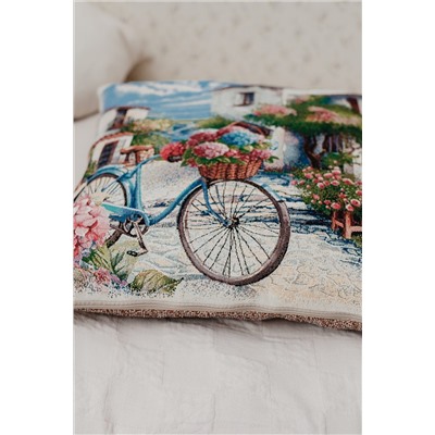 Наволочка декоративная 65х45 Роза бежевый НАТАЛИ, 1179330