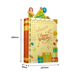 Конструктор "С днём рождения" 439 дет., в коробке