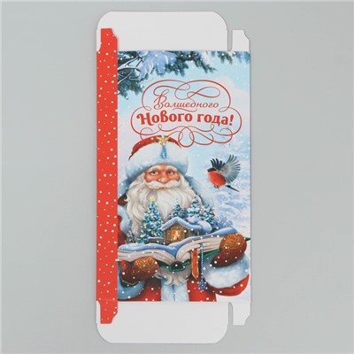 Коробка для шоколада «Волшебного Нового года!», с окном, 17×8.5×1.5 см
