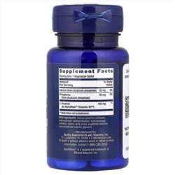 Life Extension, Theanine XR™, средство для снятия стресса, 30 вегетарианских таблеток