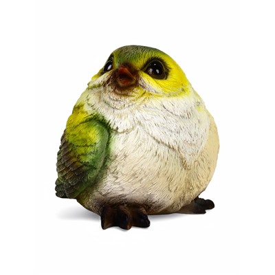 Садовая фигура из полистоуна «Чижик», 12×11×11 см