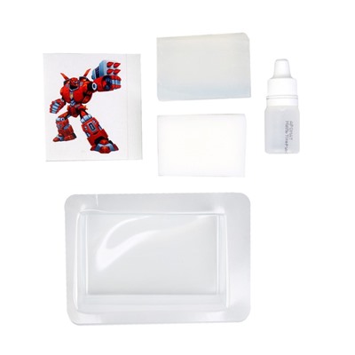 Мыло с картинкой своими руками «Роботы»‎, набор для мыловарения