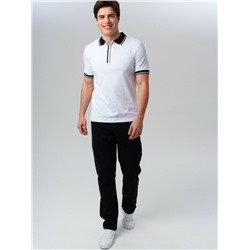 Джемпер трикотажный с воротником поло для мужчин