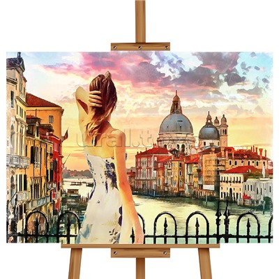 Мозаика алмазная "Венеция" 40*50см.