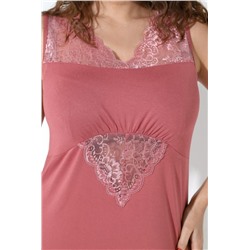 Сорочка ЗАМАНЧИВЫЕ СНЫ (пыльная роза)