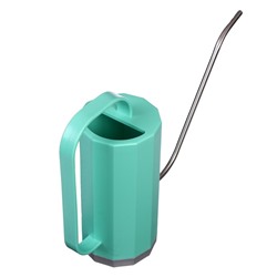 Лейка с длинным носиком, 1.2 л, без рассеивателя, зелёная, Greengo