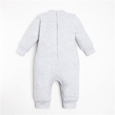 Комбинезон Крошка Я «Princess», рост 74-80 см, цвет серый