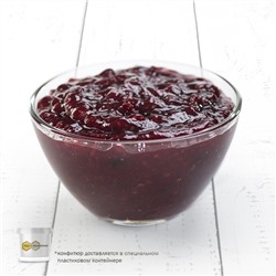 Красная ягода конфитюр (брусника, клюква, малина)