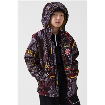 Куртка текстильная с полиуретановым покрытием для мальчиков (ветровка) PLAYTODAY, 1240294