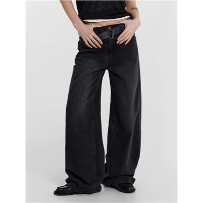 БРЮКИ ЖЕНСКИЕ ДЖИНСОВЫЕ 2024-2DTW301-7