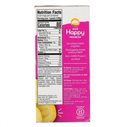 Happy Family Organics, Happy Tot,  Stage 4, Love My Veggies, Organic Bananas, Beet, Squash & Blueberries, 4 Pouches, 4.22 oz (120 g) Each