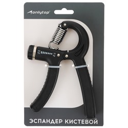Эспандер кистевой ONLYTOP, 10-40 кг, цвета МИКС