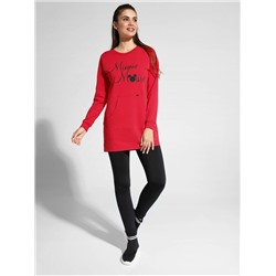 Туники CONTE DISNEY LTH 954 Хлопковая туника с мерцающей надписью ©Disney