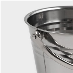 Ведро для льда «Классик», 17×16×15 см, нержавеющая сталь