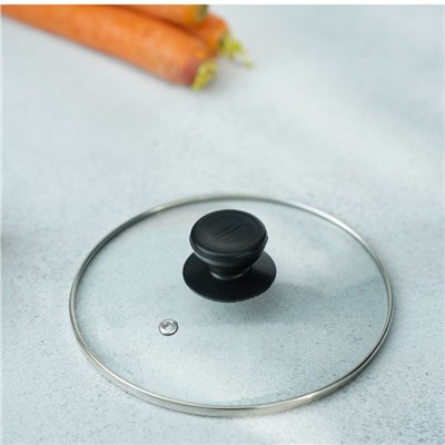 Кастрюля Promo, 1.2 л, 18×8 см, с крышкой, нержавеющая сталь