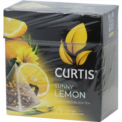 CURTIS. Sunny Lemon (пирамидки) карт.пачка, 20 пирамидки