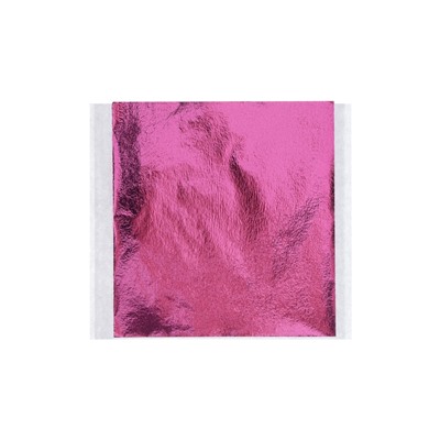 Поталь в книжке 8×8.5 см, 100 листов, фольгированная розовая