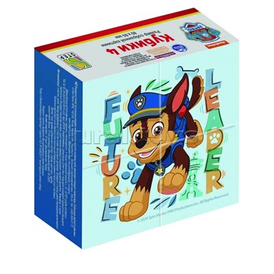 Кубики 4шт "Щенячий патруль" (Никелодеон)